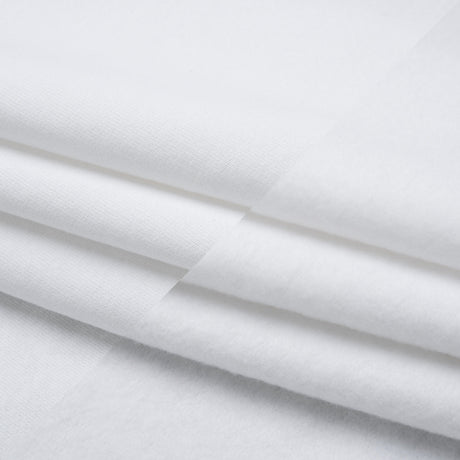 Cotton Sweatshirt Fleece - White - Deadstock
