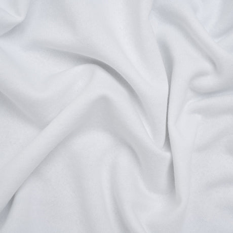 Cotton Sweatshirt Fleece - White - Deadstock