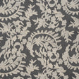 Embroidered Lace - Ivory Floral Crescents - Deadstock