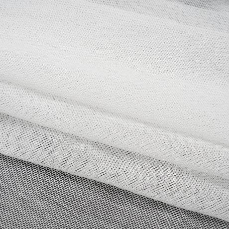Cotton Mesh - White - Deadstock