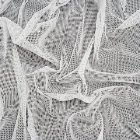 Cotton Mesh - White - Deadstock