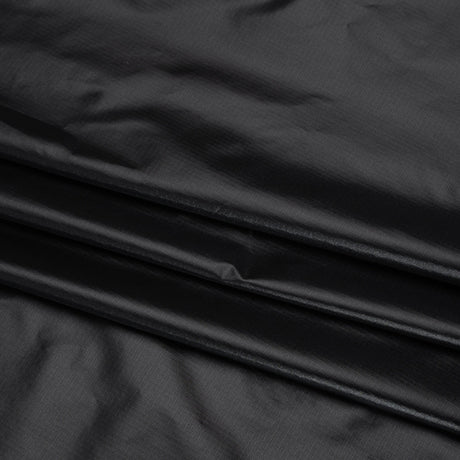 Lightweight Nylon Ripstop - Carbon - Deadstock