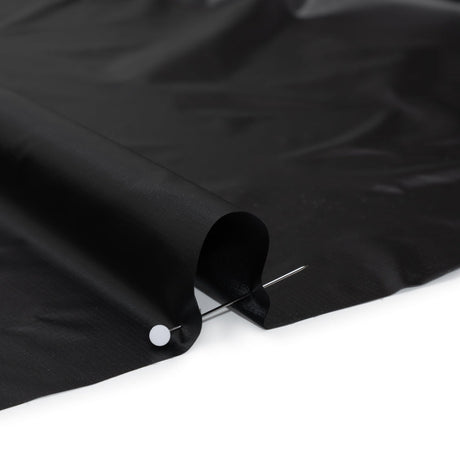 Lightweight Nylon Ripstop - Carbon - Deadstock