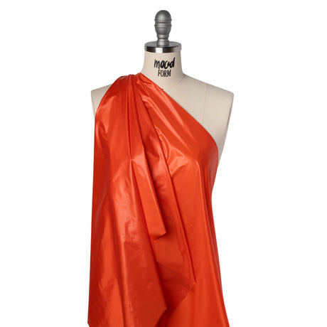 Lightweight Nylon Ripstop - Orange - Deadstock