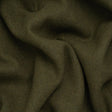 Recycled Brushed Wool Blend Twill Coating - Army Green - Made in Italy - Maeve Collection