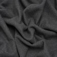 Recycled Brushed Wool Blend Twill Coating - Lead Gray - Made in Italy - Maeve Collection