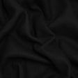 Recycled Brushed Wool Blend Twill Coating - Black - Made in Italy - Maeve Collection