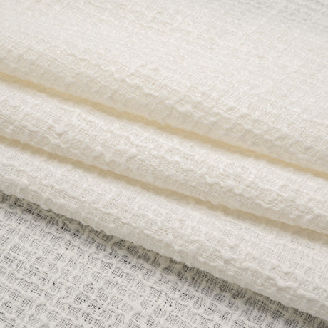 Wool Blend Boucle Made in Italy - Off White