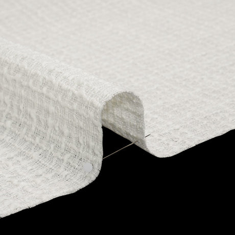 Wool Blend Boucle Made in Italy - Off White