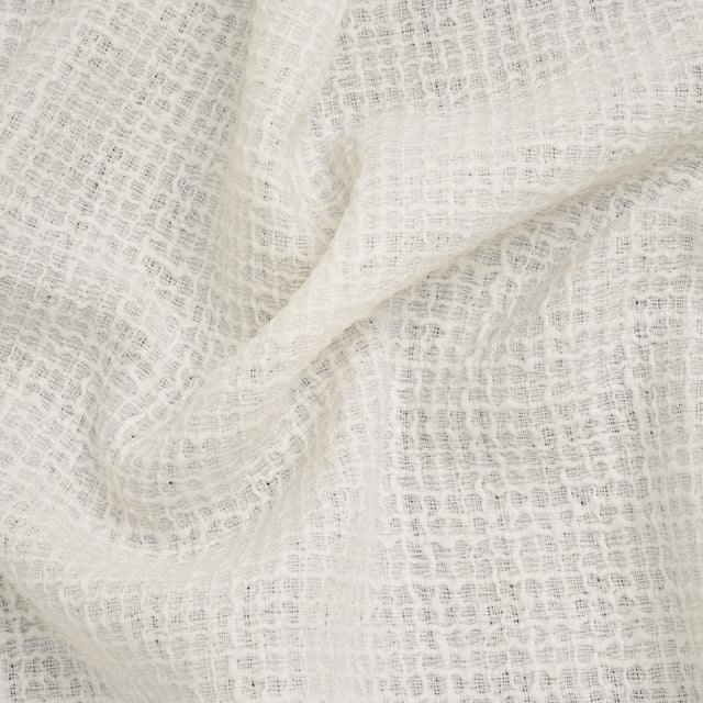 Wool Blend Boucle Made in Italy - Off White