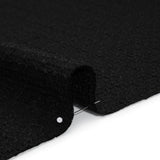 Wool Blend Boucle Made in Italy - Black