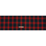 Virgin Wool Twill Made in Italy - Red, Green and Blue Plaid