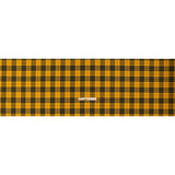 Virgin Wool Twill Made in Italy - Yellow, Black and Red Plaid