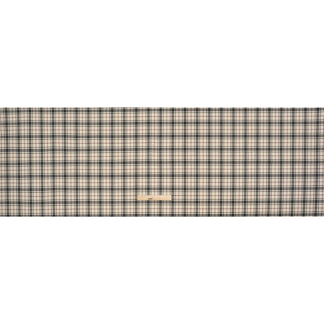 Virgin Wool Twill Made in Italy - Off White, Black and Wine Red Plaid
