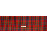 Heavy Virgin Wool Twill Made in Italy - Red, Blue and Green Plaid