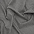Brushed Virgin Wool Twill Made in Italy - Heathered Light Gray