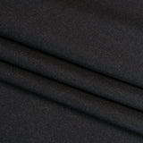 Brushed Virgin Wool Twill Made in Italy - Heathered Anthracite Gray