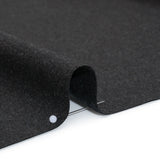 Brushed Virgin Wool Twill Made in Italy - Heathered Anthracite Gray