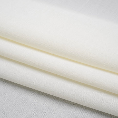Virgin Wool Suiting Made in Italy - White
