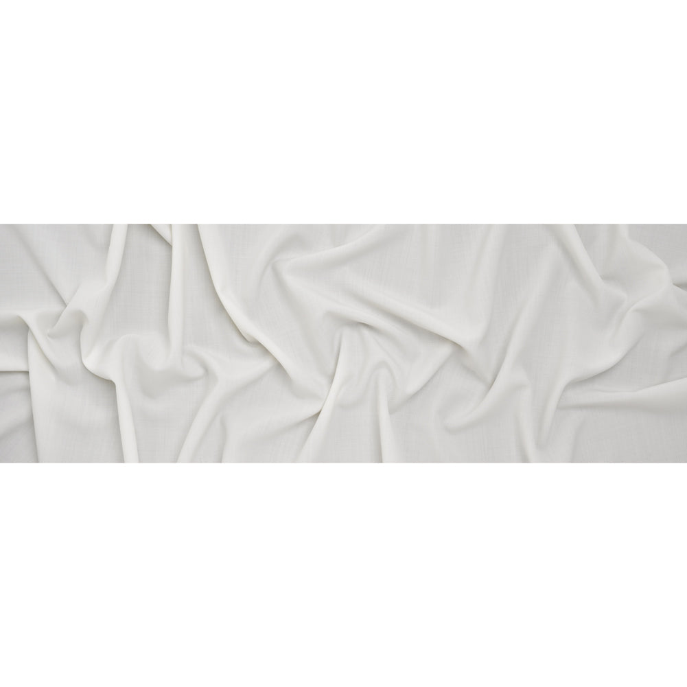 Virgin Wool Suiting Made in Italy - White