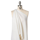 Virgin Wool Suiting Made in Italy - White