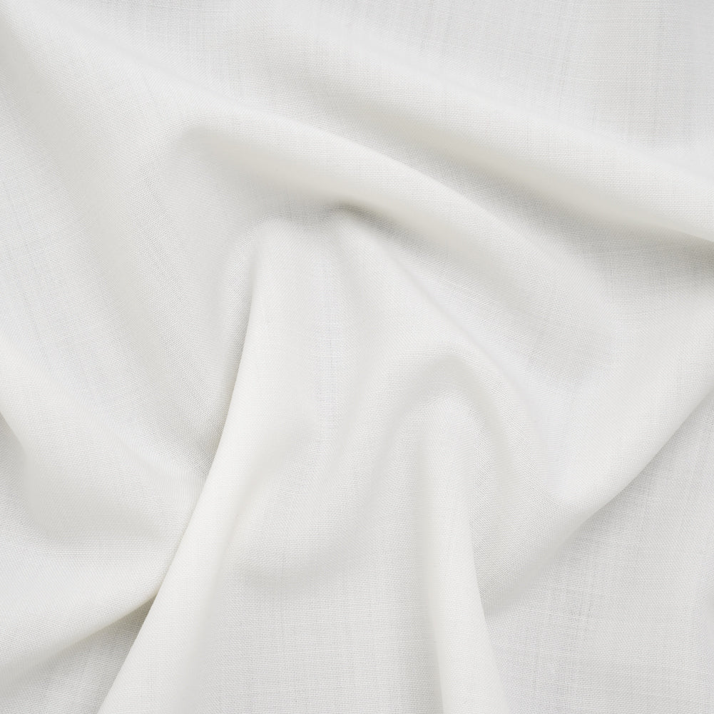 Virgin Wool Suiting Made in Italy - White