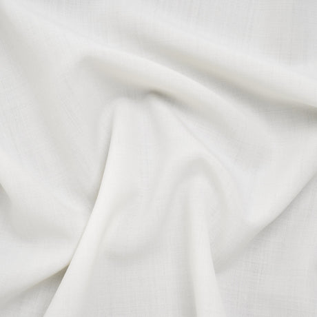 Virgin Wool Suiting Made in Italy - White