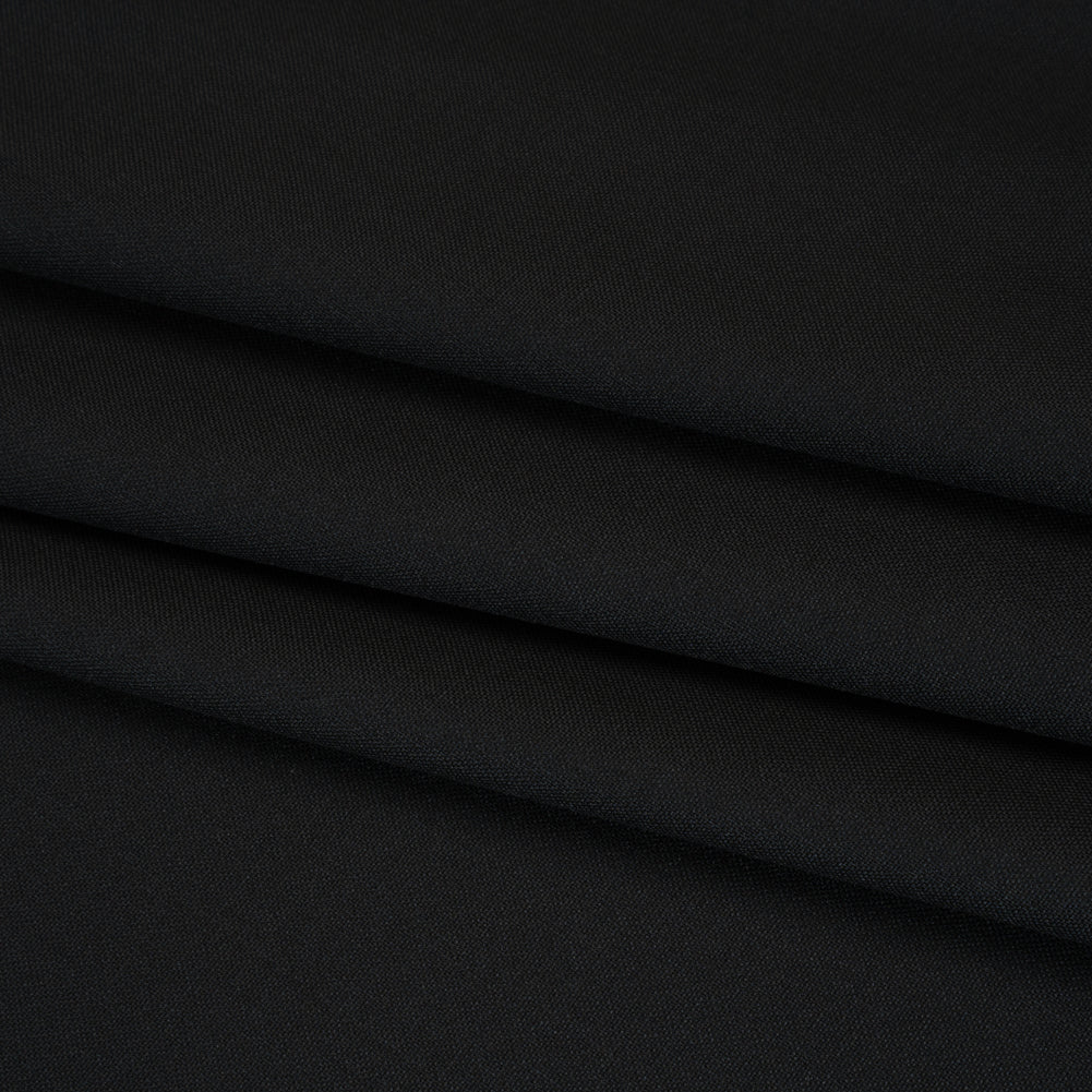 Virgin Wool Suiting Made in Italy - Black