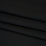 Virgin Wool Suiting Made in Italy - Black