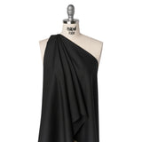 Virgin Wool Suiting Made in Italy - Black