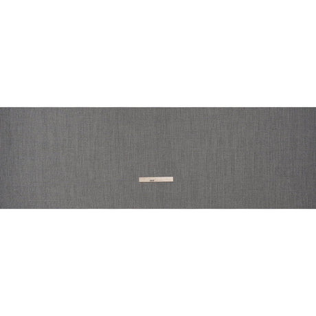 Brushed Virgin Merino Wool Twill - Black and White Glen Plaid