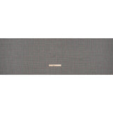 Brushed Virgin Merino Wool Twill - Black, White and Red Glen Plaid