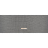 Brushed Virgin Merino Wool Twill - Black and White Little Houndstooth