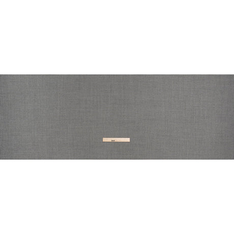 Brushed Virgin Merino Wool Twill - Black and White Little Houndstooth