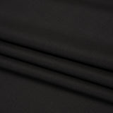 Super 120 Virgin Wool Suiting Made in Italy - Black