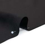 Super 120 Virgin Wool Suiting Made in Italy - Black