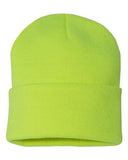Sportsman 12" Solid Cuffed Beanie