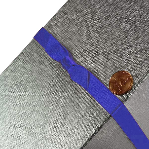 7/16" Wide Satin Stretch Loop 7/16 '' X 16 '' Royal Color 200 each / package