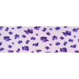 Stretch Polyester ITY Jersey - Purple and Lilac Painterly Florals - Deadstock