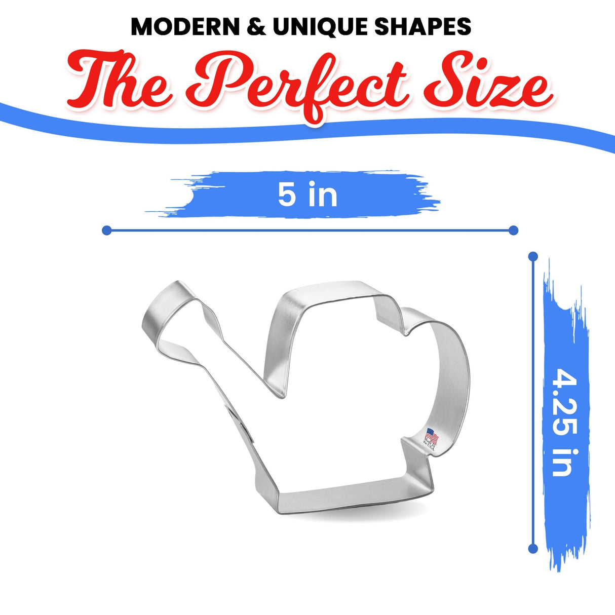 Watering Can Cookie Cutter 4.25 in B1336