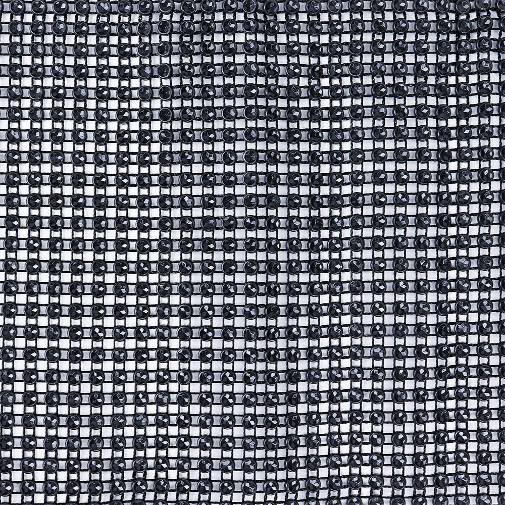 O'Creme Black Rhinestone Wrap, 4-1/2" x 10 Yards
