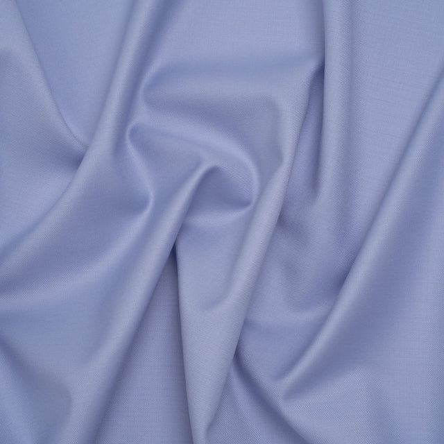 Super 100 Wool Twill Suiting - Powder Blue - Deadstock