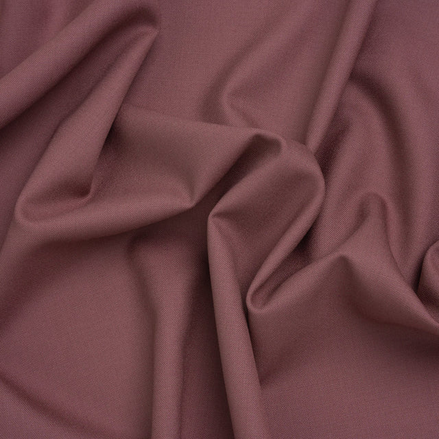 Wool Suiting - Dusty Plum - Deadstock