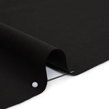 Wool Crepe-Faced Suiting - Black - Deadstock