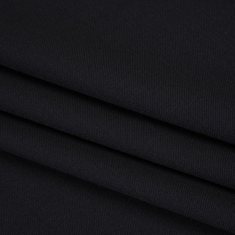 Super 100 Wool Twill Suiting - Navy - Deadstock