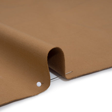Stretch Cotton Twill - Tan - Deadstock