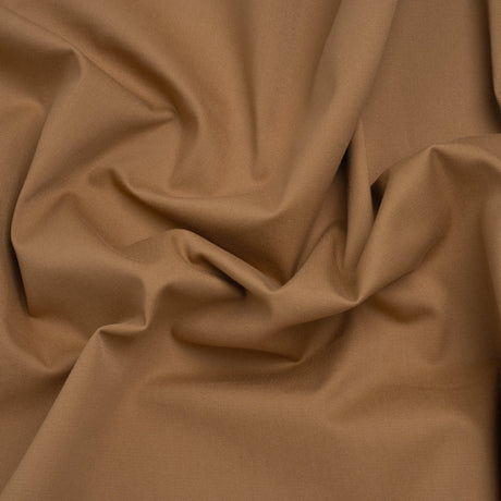 Stretch Cotton Twill - Tan - Deadstock