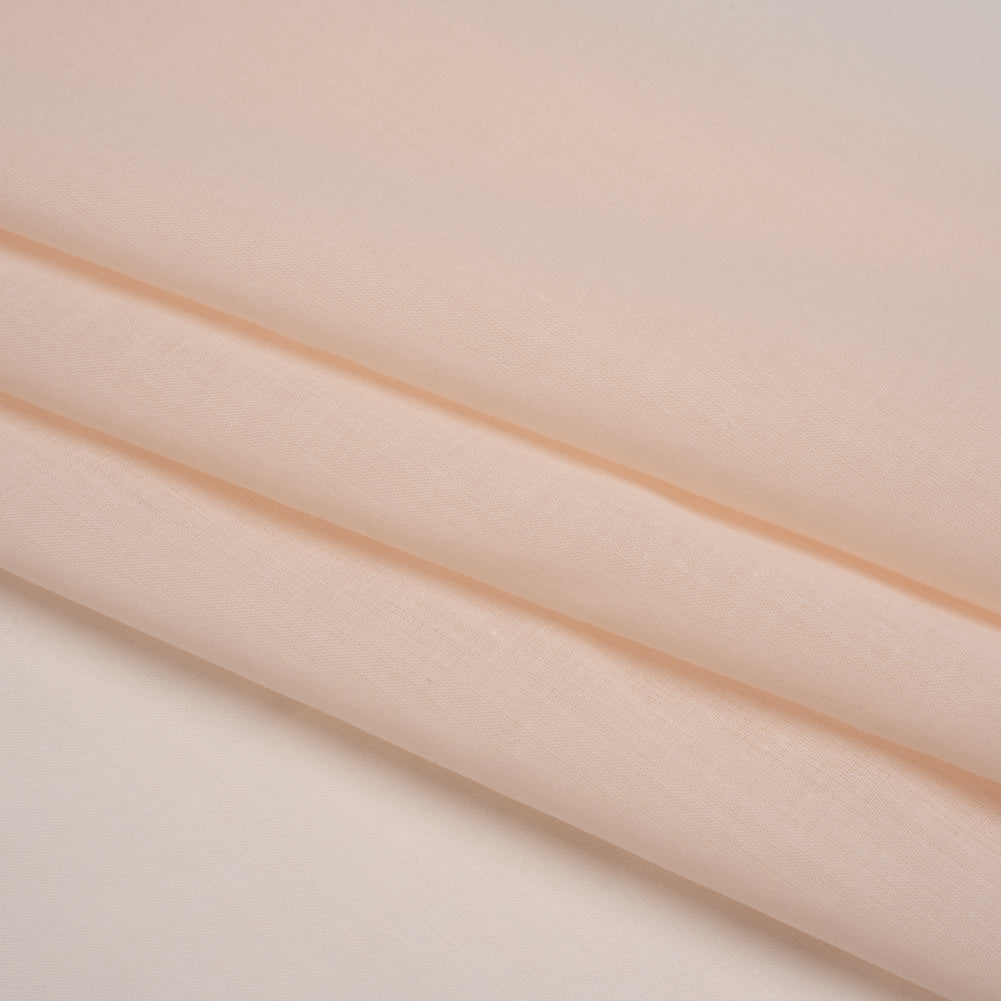 Cotton Lawn - Pale Peach - Deadstock