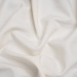 Stretch Recycled Polyester and Viscose Double Cloth - Off White - Deadstock