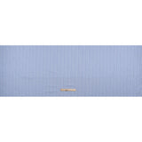 Cotton Twill Shirting - Air Blue, Lavender and White Stripes - Deadstock